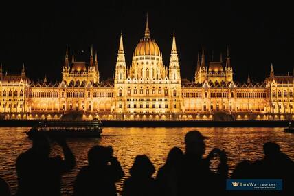 Budapest at night with AmaWaterways Picture